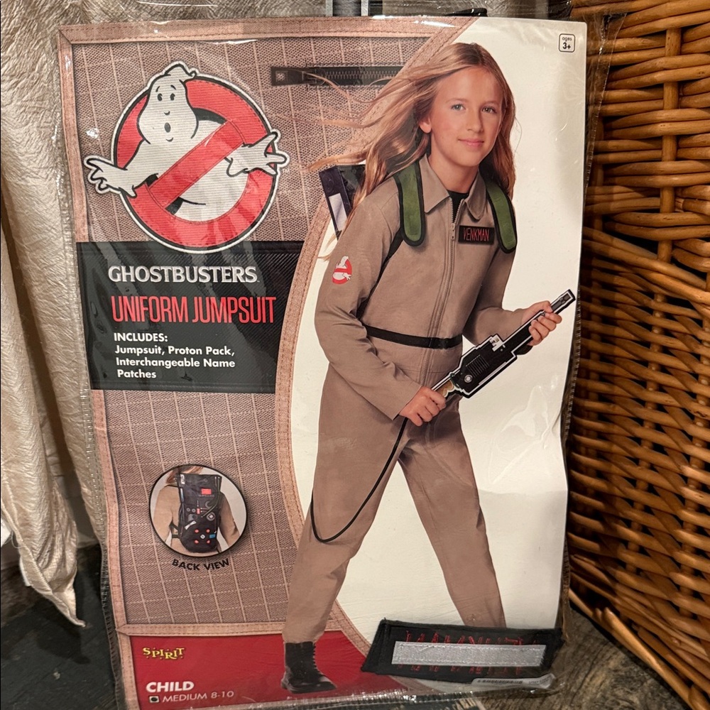 Spirit Ghostbusters Kids Costume - Tan Jumpsuit